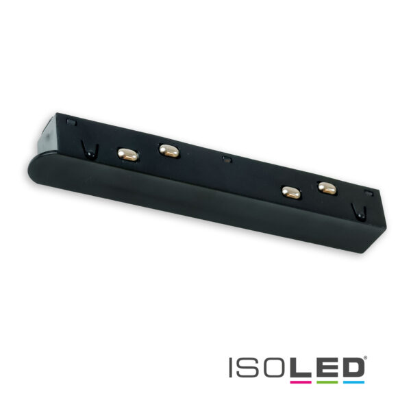 Track48 Linear-Verbinder-Mini, starr, stromführend, schwarz, max. 6A, 4-polig