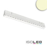 Track48 Leuchte 32cm weiß, 18W, 36°, UGR<19, 48V DC, 3000K, CRI90, Line+, DALI dimmbar