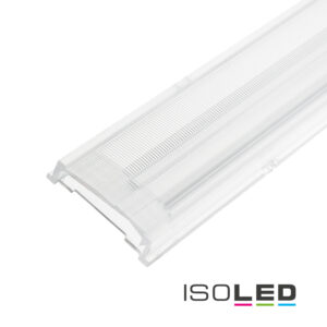 Einschubcover 25° Linse asymmetrisch für 3-Phasen Linearleuchte prismatisch, 120cm