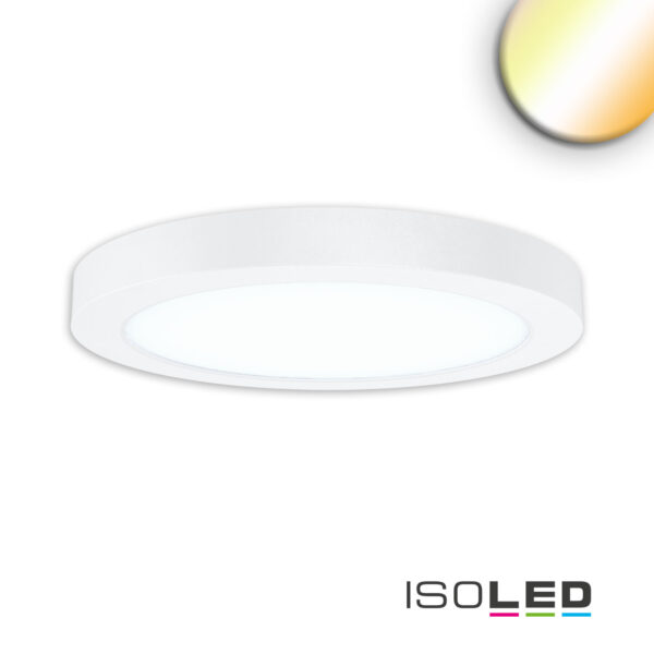 LED Aufbau/Einbauleuchte Flex Pro DN235, 16W, weiß, 120lm/W, 3000|3500|4000K, dimmbar