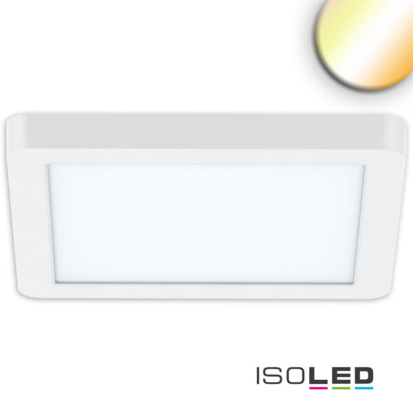 LED Aufbau/Einbauleuchte Flex Pro 300x300, 22W, weiß, 120lm/W, 3000|3500|4000K, dimmbar