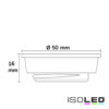 Cover für LED Spot und LED Modul SYS-GU10, weiß matt, rückversetzt, UGR<12