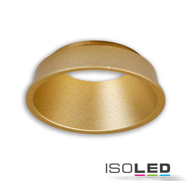 Cover für LED Spot und LED Modul SYS-GU10, gold, rückversetzt, UGR<12
