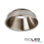 Cover für LED Spot und LED Modul SYS-GU10, nickel gebürstet, rückversetzt, UGR<12