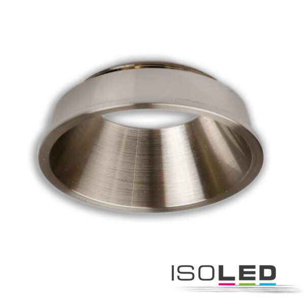 Cover für LED Spot und LED Modul SYS-GU10, nickel gebürstet, rückversetzt, UGR<12