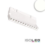 Track48 Raster-Schienen-Strahler 22cm weiß, 12W, 36°, UGR<19, 48V DC, 4000K, CRI90, DALI dimmbar