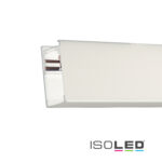 Track48 Aufbauschiene, weiß, 200cm, 4-polig, inkl. Endkappen und Schutzcover