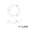 Loch Adapterring für Downlights, mit Federn, weiß, ID 201mm - AD 287mm