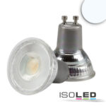 GU10 LED Strahler 5W, 45°, prismatisch, kaltweiß, dimmbar, CRI90