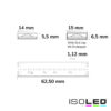 LED AQUA COB RGB+WW Linear Flexband, 24V DC, 20W, IP68, 5m Rolle, 896 LED/m