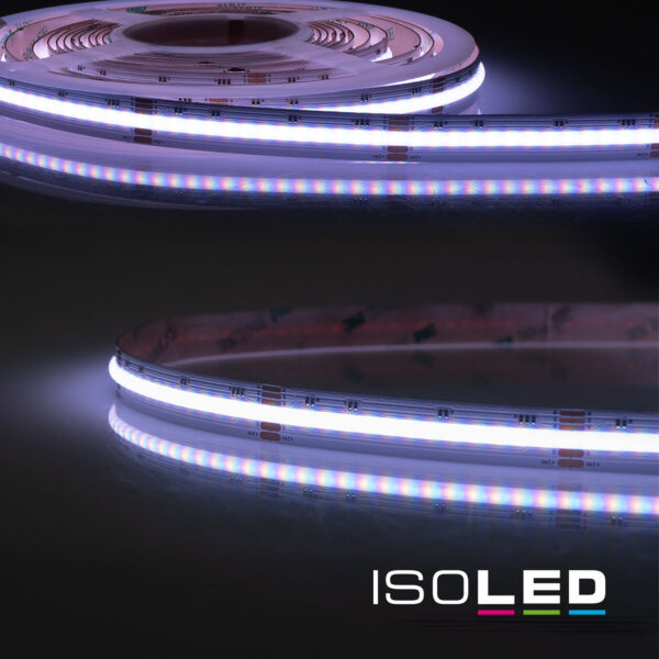 LED COB RGB+WW Linear Flexband, 24V DC, 20W, IP20, 5m Rolle, 896 LED/m