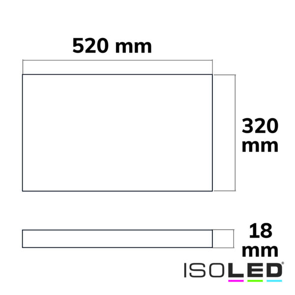 Infrarot-Panel PREMIUM Professional 145, 320x520mm, 137W