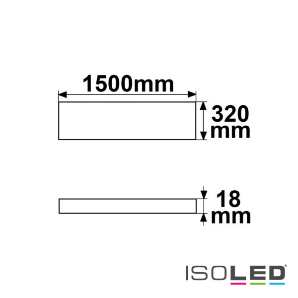 Infrarot-Panel PREMIUM Professional 400, 320x1500mm, 380W