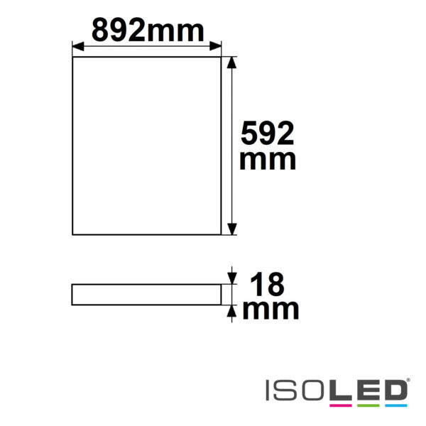 Infrarot-Panel PREMIUM Professional 460, 592x892mm, 437W