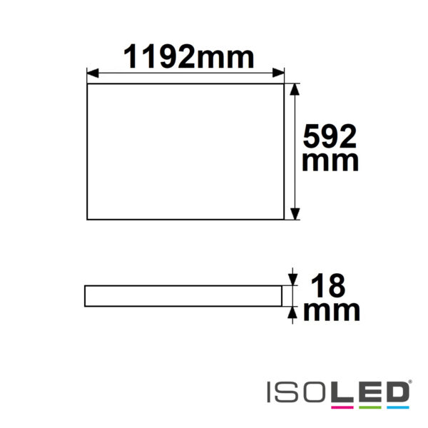 Infrarot-Panel PREMIUM Professional 705, 592x1192mm, 670W
