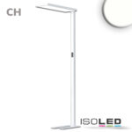 LED Office Pro Stehleuchte Up&Down, 80W+20W, Weiß, UGR<19, neutralweiß, Touch-Dimm, CH-Stecker