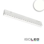 Track48 Leuchte 32cm weiß, 18W, 36°, UGR<19, 48V DC, 4000K, CRI90, Line+, DALI dimmbar