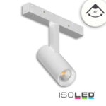 Track48 Schienenstrahler weiß, 7W, 30°, UGR<19, 48V DC, 4000K, CRI90, DALI dimmbar