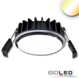 LED Einbaustrahler Sys-90, 12W, weißdynamisch 2300-6000K, Push/DALI DT8 dimmbar (exkl. Cover)