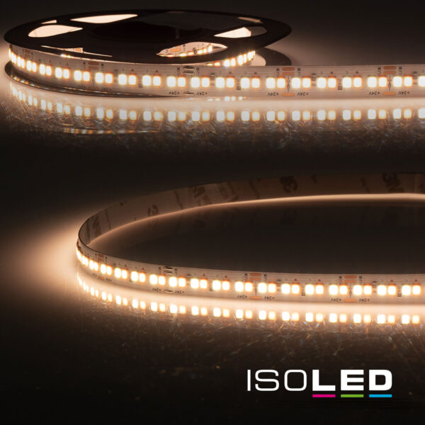 LED HEQ919/940 Linear CCT Flexband, 24V DC, 7W ww + 7W kw, IP20, 5m Rolle, 256 LED/m