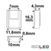 Kontakt-Kabelanschluss Universal (max. 5A) K2-310-V2 für 3-pol. IP20 Flexstripes mit Breite 10mm