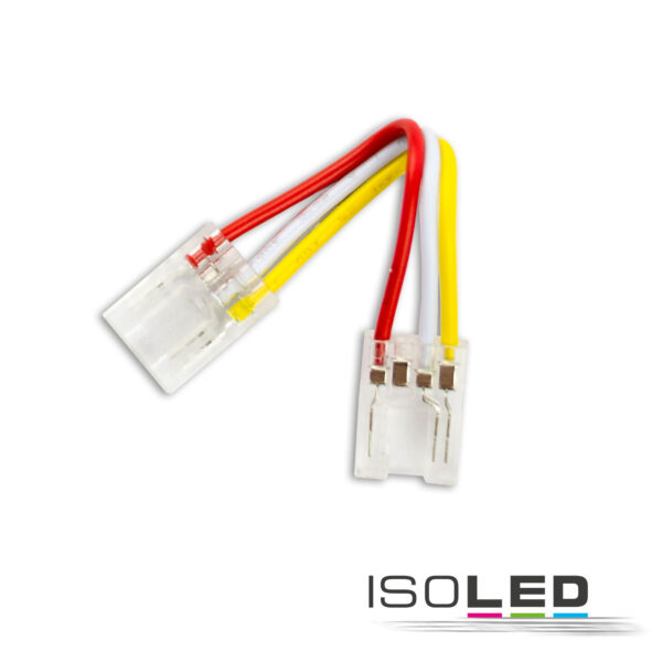 Kontakt-Verbinder mit Kabel Universal (max. 5A) K2-310-V2 für 3-pol IP20 Flexstripes mit Breite 10mm