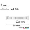 LED COB965 Linear Flexband, 24V DC, 8W, IP20, 6500K, 5m Rolle, 480 LED/m