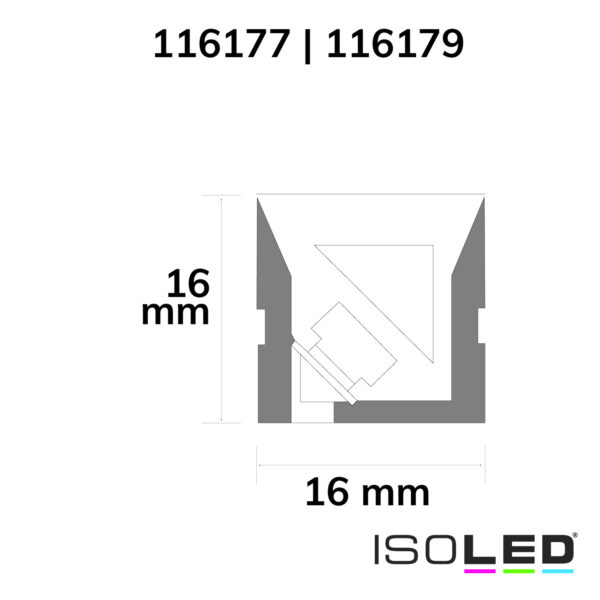 LED NEON940 Flexband Twist+Bend B16H16, 24V DC, 10W, IP67, 4000K, 5m, 140 LED/m, inkl. Montageclips