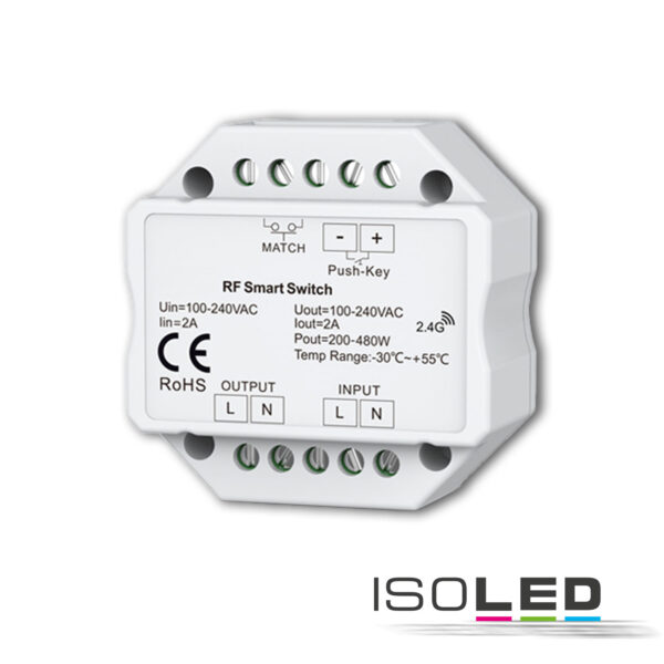 Sys-Pro + Zigbee 3.0 Push/Funk Switch, 230V AC, 360 VA
