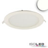 LED Downlight, 18W, rund, ultraflach, blendungsreduziert, weiß, neutralweiß, dimmbar CRI90