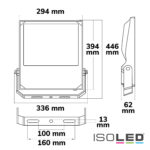 LED Fluter HEQ 240W, 110°, 5700K, IP66