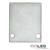 Endkappe EC89 Aluminium eloxiert für Profil HIDE SINGLE inkl. Schrauben