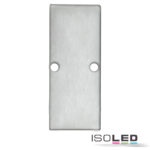 Endkappe EC90 Aluminium eloxiert für Profil HIDE DOUBLE inkl. Schrauben