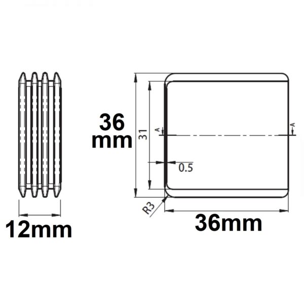Universal-Push Mini-Dimmer für dimmbare 230V Leuchten/Trafos, 250VA
