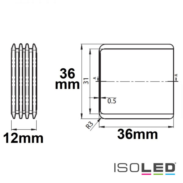 Universal-Push Mini-Dimmer für dimmbare 230V Leuchten/Trafos, 250VA