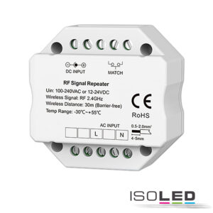 Sys-Pro Mesh Signal Repeater, max. 30m, 12-24V DC / 100-240V AC