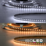 LED CRI918/940 Linear10 CCT Flexband, 24V DC, 10W ww + 10W nw, IP20, 5m Rolle, 240 LED/m