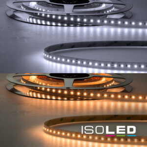 LED CRI918/940 Linear10 CCT Flexband, 24V DC, 10W ww + 10W nw, IP20, 5m Rolle, 240 LED/m