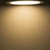 LED Downlight, 18W, rund, ultraflach, silber, warmweiß, dimmbar