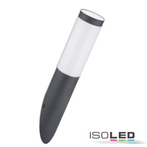 Wandleuchte anthrazit, IP44, 1x E27 Fassung, exkl. Leuchtmittel