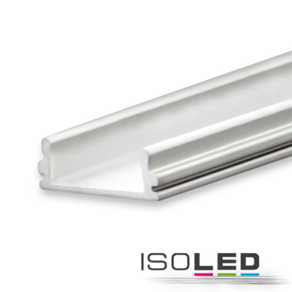 LED Aufbauprofil SURF12 BORDERLESS FLAT Aluminium eloxiert, 300cm