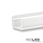 LED Aufbauprofil SURF10 Aluminium weiß RAL 9010, 300cm