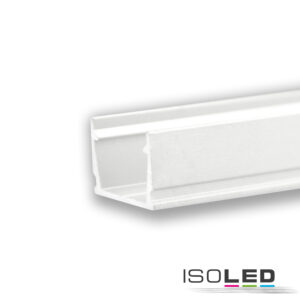 LED Aufbauprofil SURF10 Aluminium weiß RAL 9010, 300cm