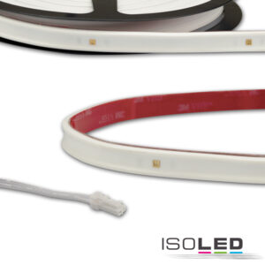 LED UV-C MiniAMP Flexband 270nm, 12V DC, 12W, IP54, 116cm, weiß, eins. Kabel + maleAMP, 24 LED/m