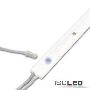 114671_2 LED UV-C MiniAMP Flexband 270nm, 12V DC, 12W, IP54, 116cm, weiß, eins. Kabel + maleAMP, 24 LED/m