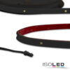 LED UV-C MiniAMP Flexband 270nm, 12V DC, 6W, IP54, 58cm, schwarz, eins. Kabel + maleAMP, 24 LED/m