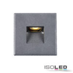 Cover Aluminium eckig 3 silbergrau für Sys-Wall68