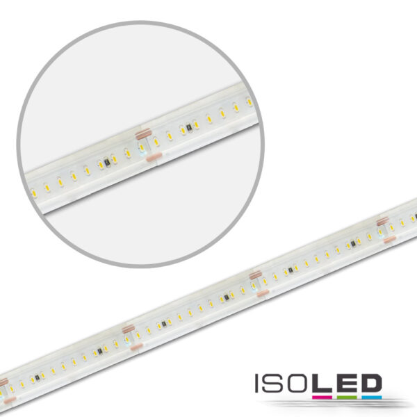 LED AQUA CRI9R Linear 48V Flexband, 8W, IP68, rot, 5m Rolle, 240 LED/m