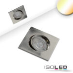 LED Einbauleuchte Sunset Slim68 Alu, eckig, 9W, 1800-2800K, Dimm-to-warm