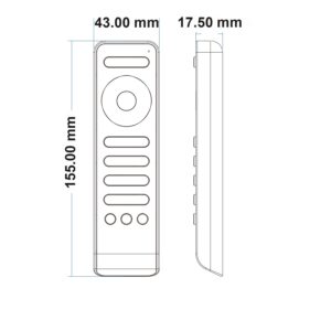 114446_skizze Sys-Pro weißdynamische 4 Zonen Fernbedienung mit 3 Szenenspeicher